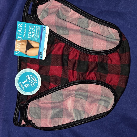 Vanity Fair Illumination String Bikini Panties Set Of 2 Size 5/S - Picture 4 of 5